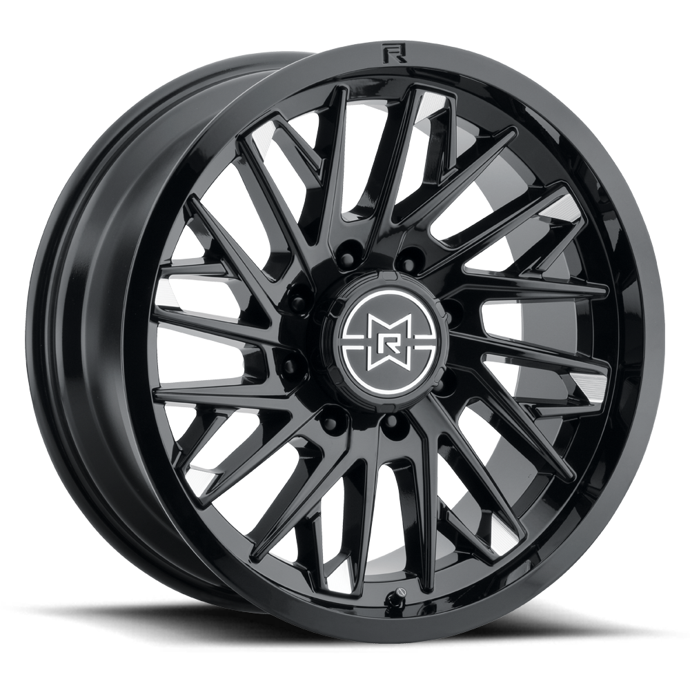 Method Race Wheels MR801 22x10 8x180 -18 124.1 Gloss Black Milled