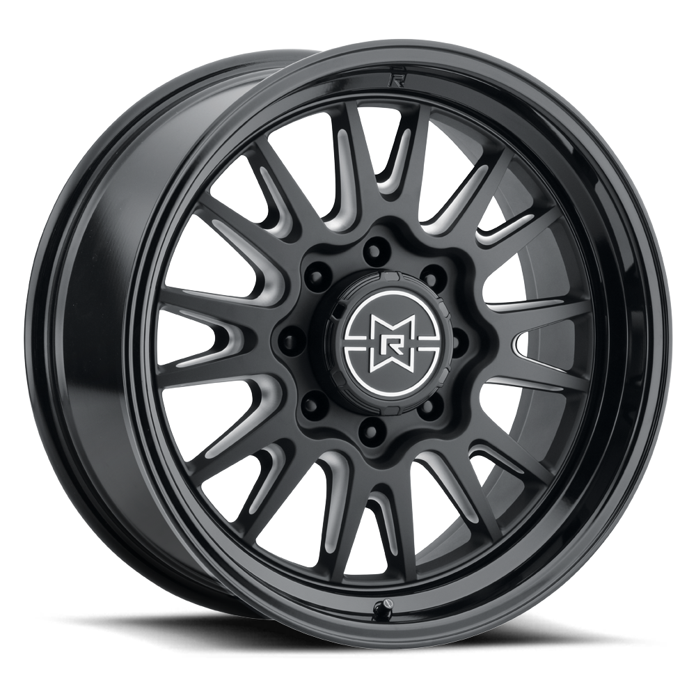 Method Race Wheels MR802 22x10 8x180 -18 124.1 Double Black Milled
