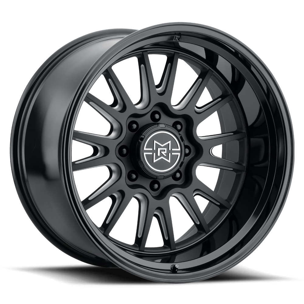 Method Race Wheels MR802 22x12 8x180 -40 124.1 Double Black Milled