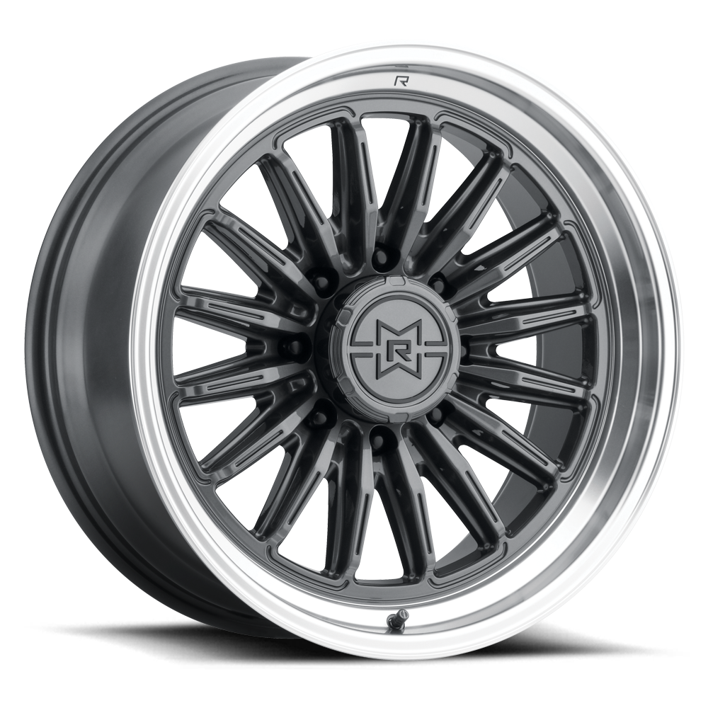 Method Race Wheels MR803 22x10 8x180 -18 124.1 Gloss Titanium - Machined Lip