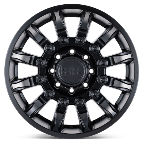 Black Rhino Mission 20x9 5x139.7 2 78.1 Matte Black W / Machined Tinted Spokes