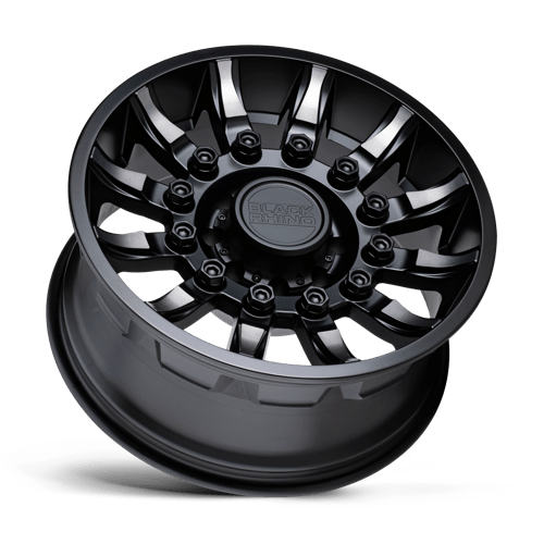 Black Rhino Mission 20x9 5x139.7 2 78.1 Matte Black W / Machined Tinted Spokes