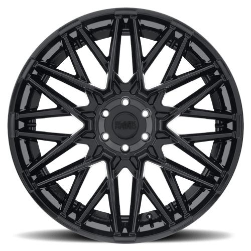 Black Rhino Maroc 22x10 5x127 35 71.5 Noir Brillant