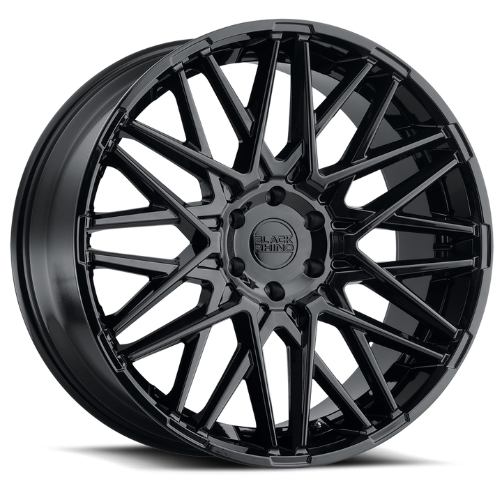 Black Rhino Maroc 22x10 5x127 35 71.5 Noir Brillant