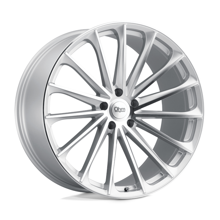Ohm Proton 22x10,5 5x120 40 64,15 Argent avec face miroir