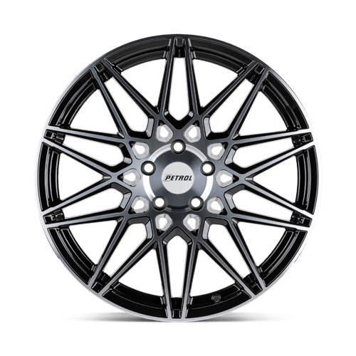 Essence P3c 20x8.5 5x115 40 76.1 Noir Brillant Avec Face Usinée