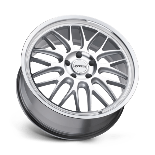 Essence P4c 20x8,5 5x114,3 40 76,1 Argent avec face et lèvre usinées