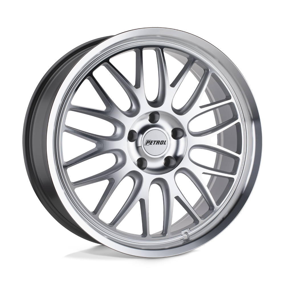 Essence P4c 20x8,5 5x114,3 40 76,1 Argent avec face et lèvre usinées