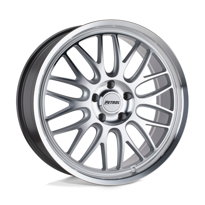 Essence P4c 20x8,5 5x114,3 40 76,1 Argent avec face et lèvre usinées