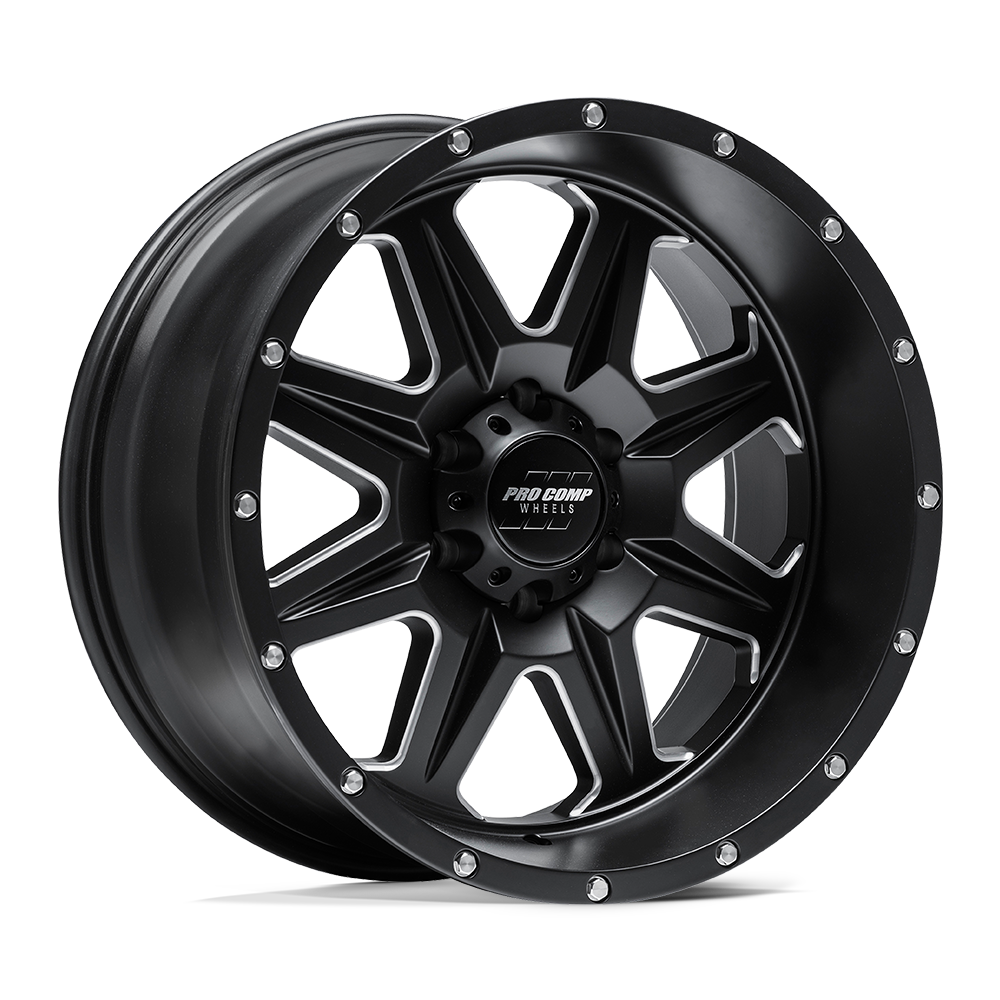 Pro Comp Pa63 Recon 20x10 5x139.7 -18 108 Satin Black Milled
