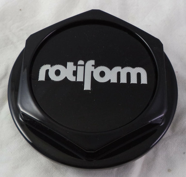 Écrou hexagonal en aluminium noir