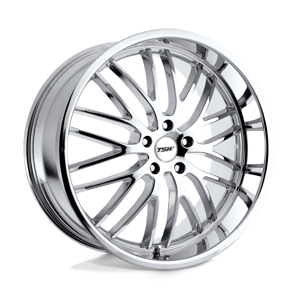 TSW SNETTERTON 19X8 5X112 45 72.1 CHROMÉ