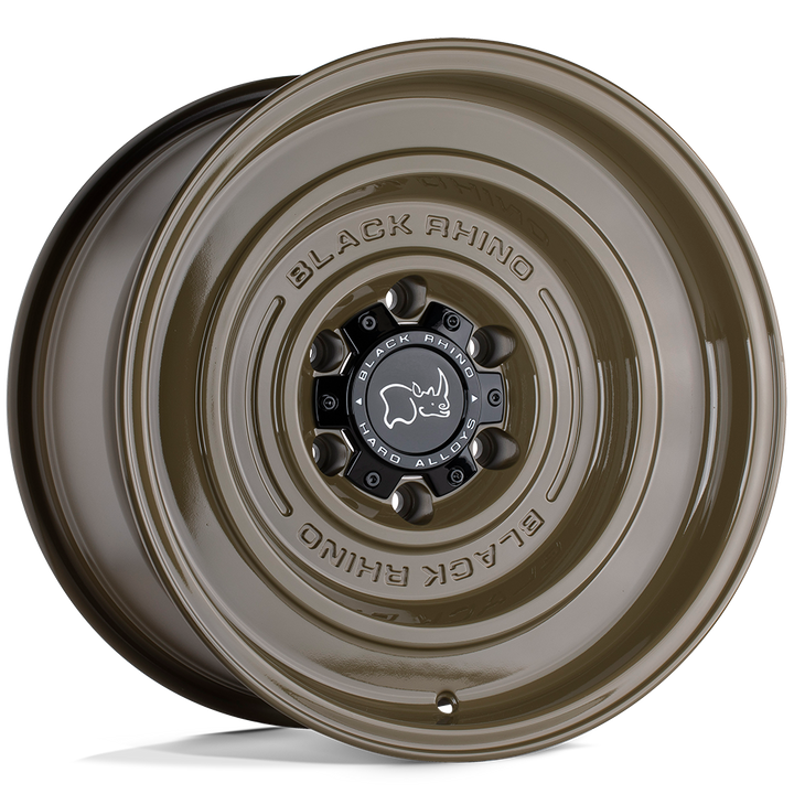 Black Rhino Solid 17x9.5 6x139.7 -12 112.1 Gloss Alligator Green