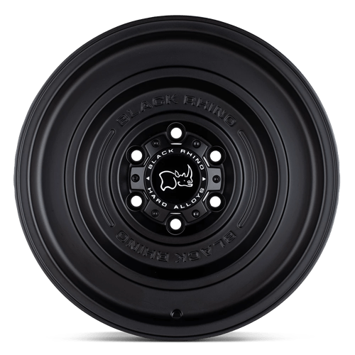 Black Rhino Solid 17x9.5 5x127 -18 71.5 Matte Black