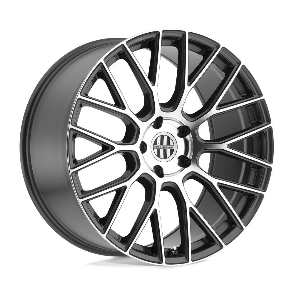Victor Equipment Stabil 19x11 5x130 55 71.5 Gunmetal W / Mirror Cut Face