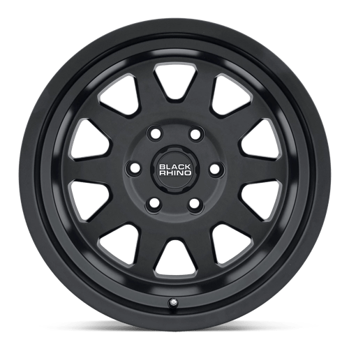 Black Rhino Stadium 16x8 6x139.7 -10 112.1 Matte Black