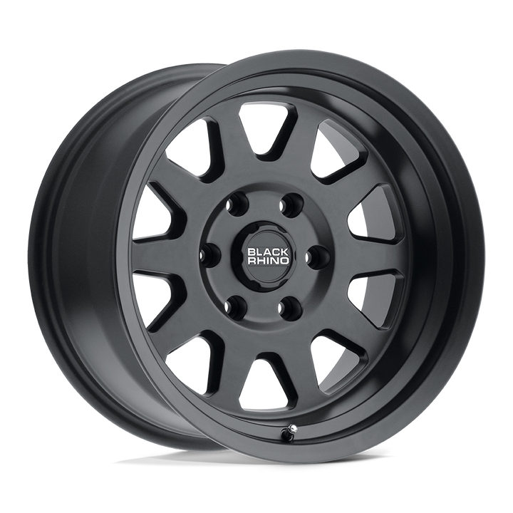 Black Rhino Stadium 16x8 6x139.7 -10 112.1 Matte Black