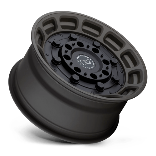 Black Rhino Warthog 17x8.5 5x127 -18 71.5 Matte Olive Dab Green With Black Center