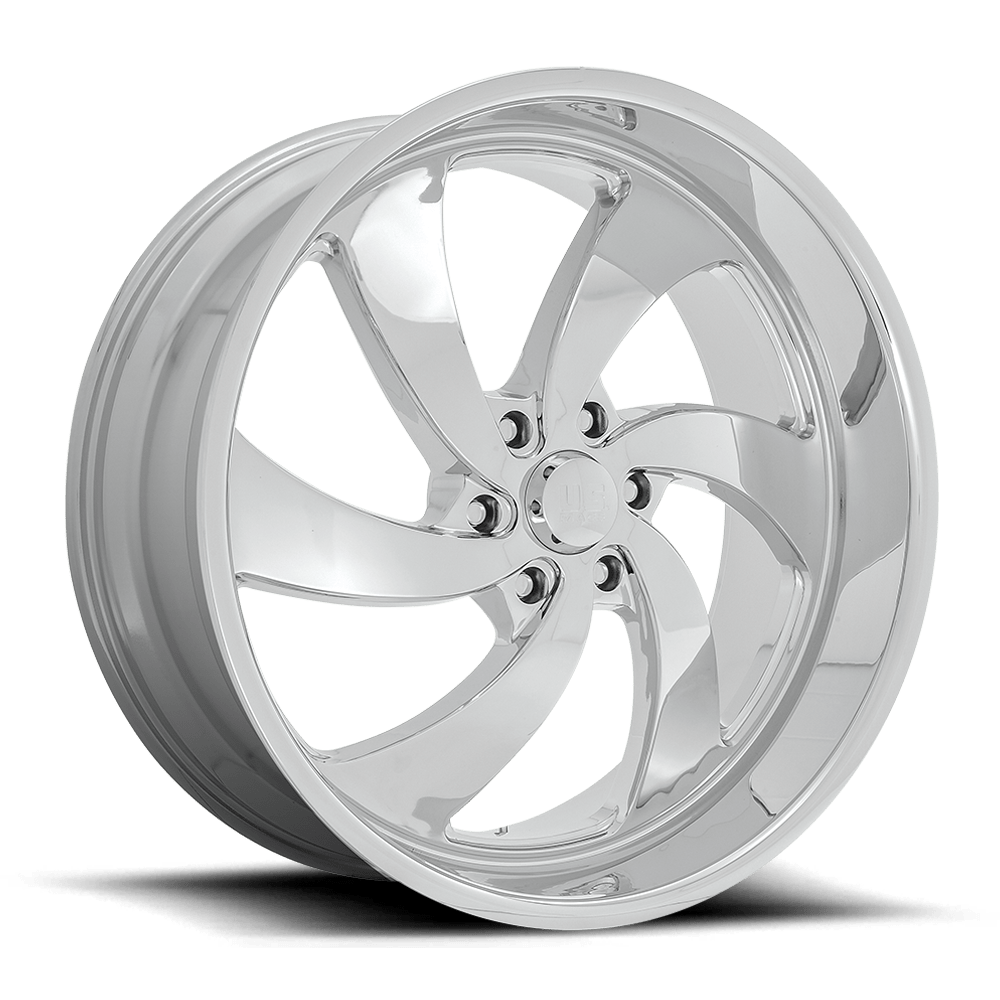 US Mag  U132 Desperado 24x9 6x135 25 87.1 Chrome