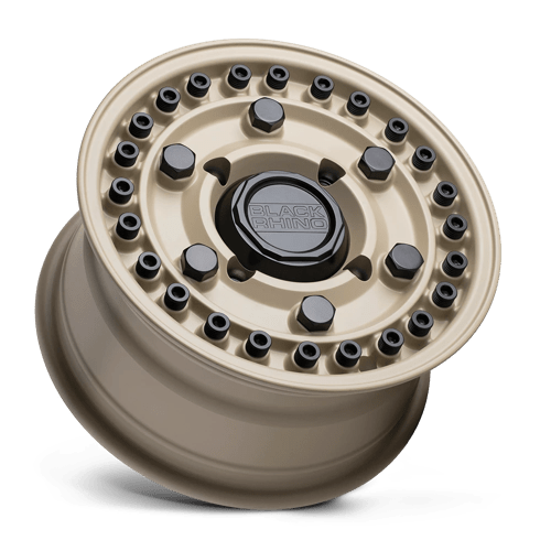 Black Rhino Powersports Armory UTV 15x7 4x110 36 80.2 Desert Sand