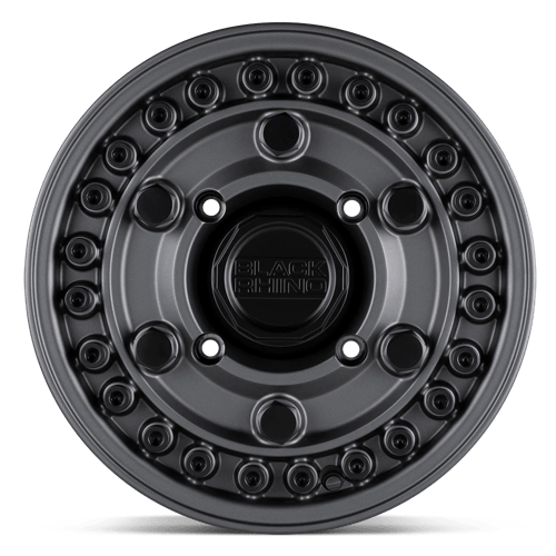Black Rhino Powersports Armory UTV 14x7 4x137 36 106.1 Gun Black