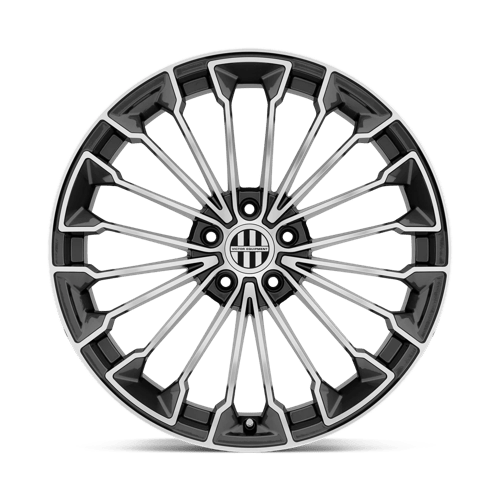 Victor Equipment Wurttemburg 18x8.5 5x130 45 71.5 Gunmetal avec face coupée miroir