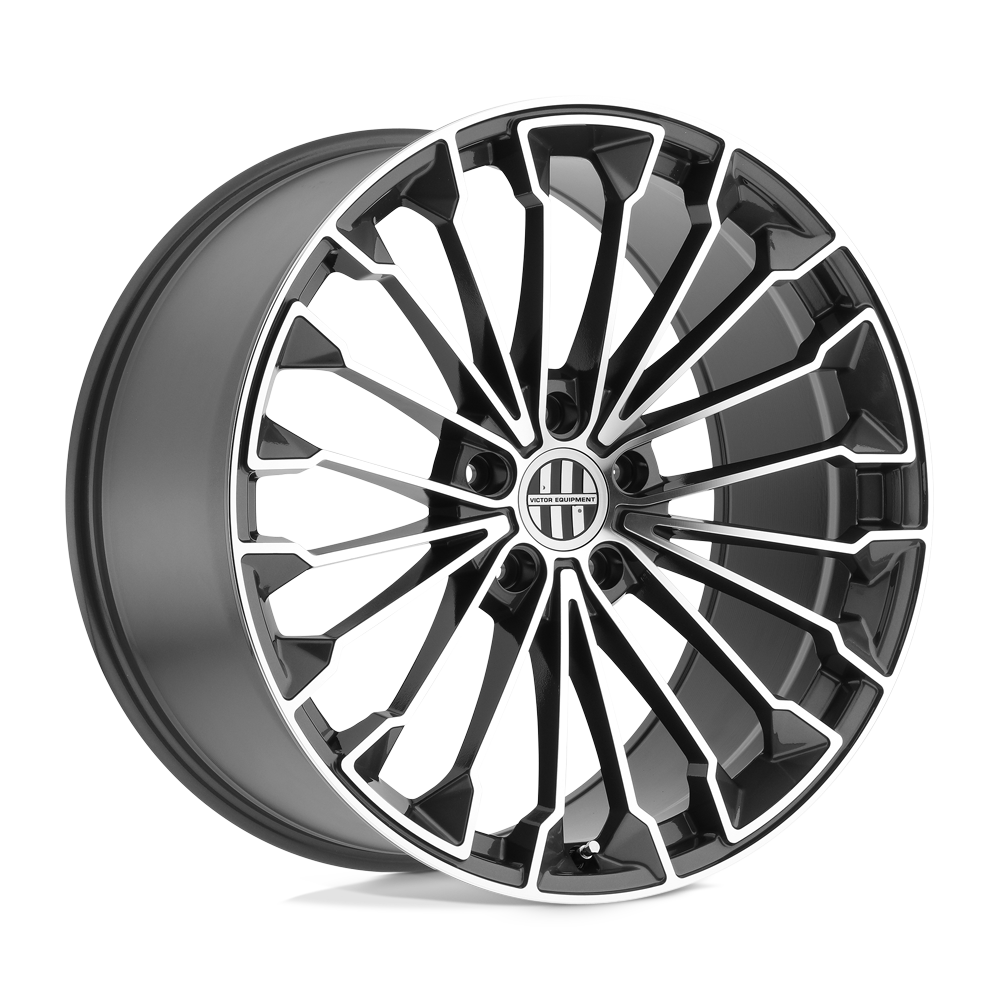 Victor Equipment Wurttemburg 18x8.5 5x130 45 71.5 Gunmetal avec face coupée miroir