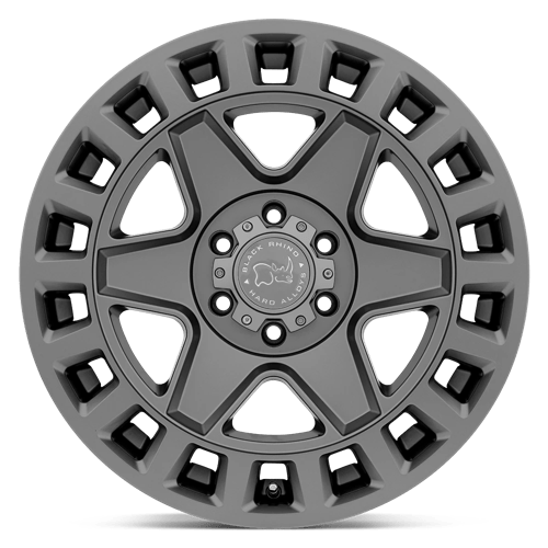 Black Rhino York 17x8 5x120 35 76.1 Matte Gunmetal