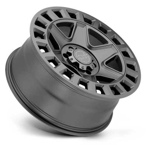 Black Rhino York 17x8 5x120 35 76.1 Matte Gunmetal