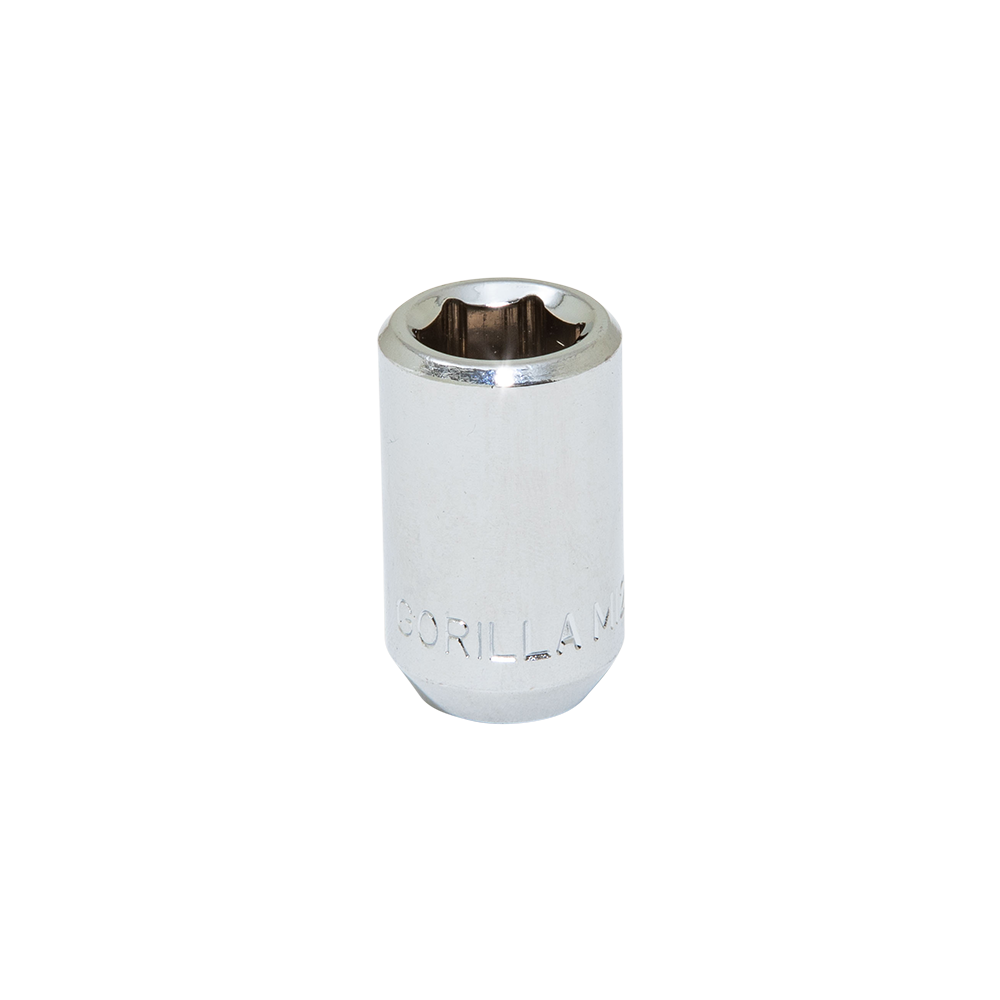 GORILLA HEX SKT ACORN LUG 12-1.50 CHR BULK