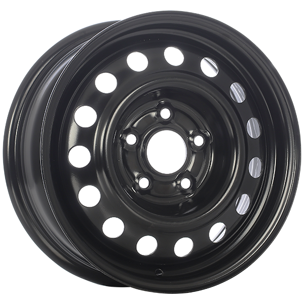 RNB STEEL WHEEL 15X6.0 5X114.3 45 64.1 BLACK E-COATING - TheWheelShop.ca