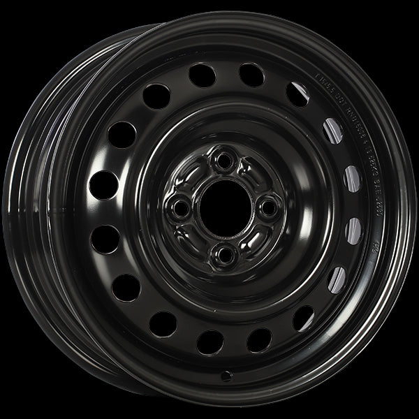 RNB STEEL WHEEL 16X6.0 4X100 45 60.1 BLACK E-COATING