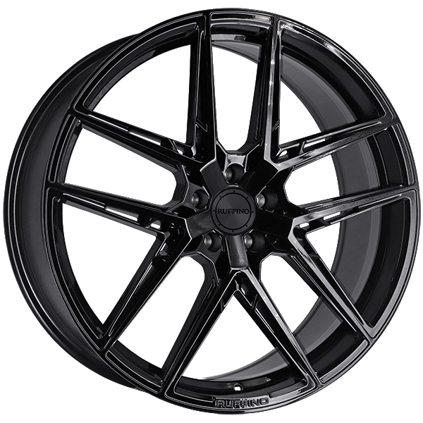 RUFFINO RAYDEN 20X9.0 5X114.3 35 73.1 GLOSS BLACK