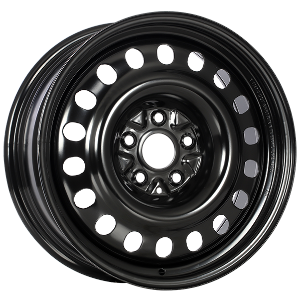 RNB Steel Wheel 17x7.0 5x114.3 40 60.1 Black E-Coating