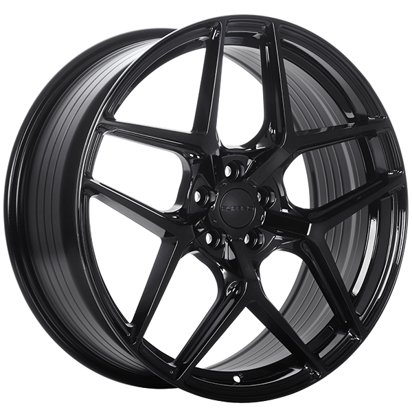 RUFFINO VADER 20X8.5 5X114.3 35  GLOSS BLACK