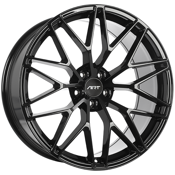 ART Replica 312 21x9.5 5x112 26 66.5 Gloss Black