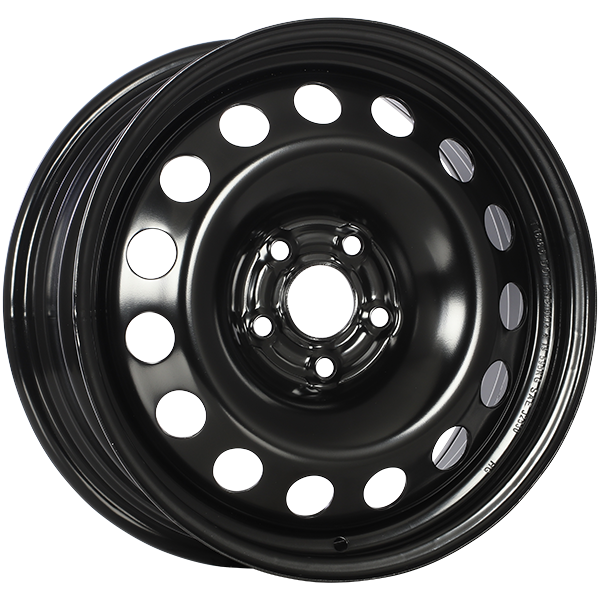 RNB Steel Wheel 16x6.5 5x105 40 56.6 Black E-Coating