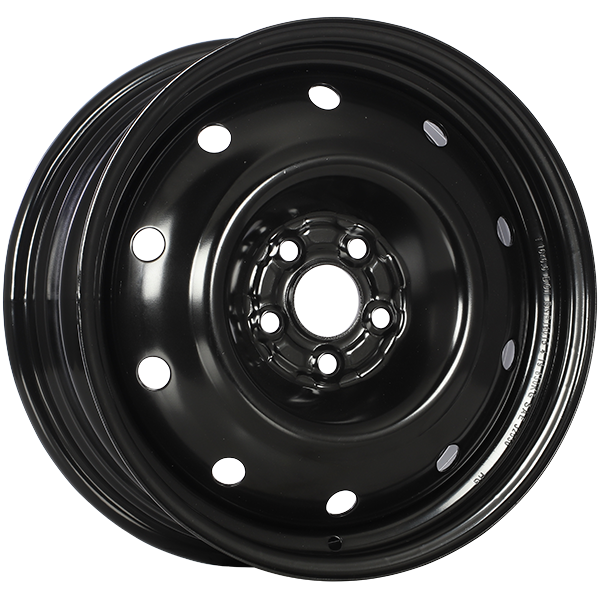 RNB Steel Wheel 16x6.5 5x100 48 56.1 Black E-Coating
