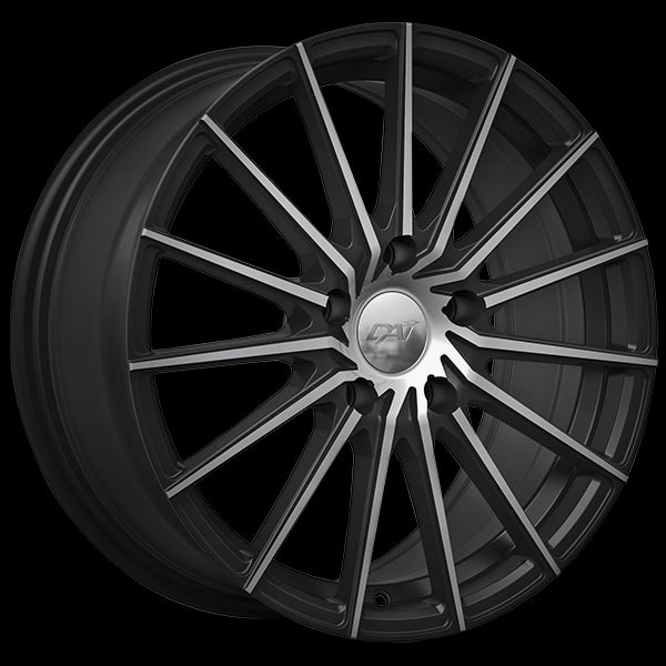 DAI Specter 14x6 4x100 35 73.1 Gloss Black - Machined Face