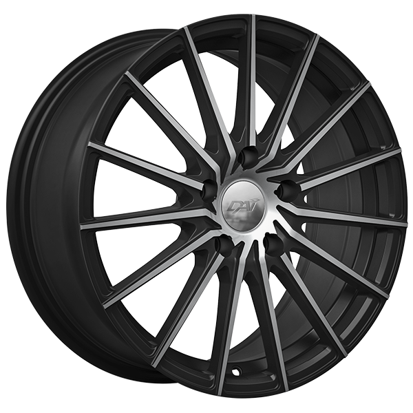 DAI Specter 16x7 5x114.3 40 67.1 Gloss Black - Machined Face
