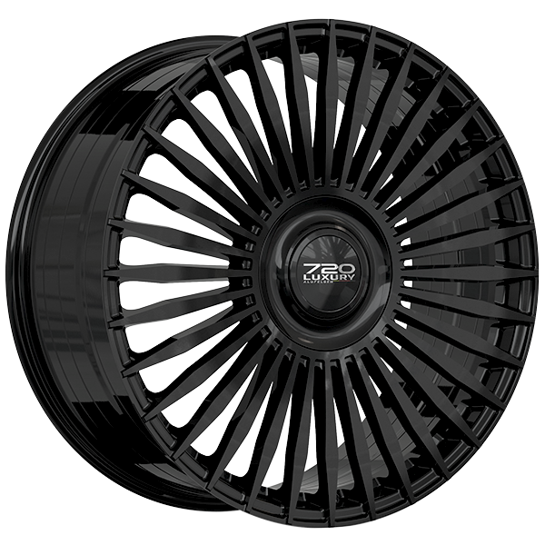 720 Luxury Infinity 22x9.5 5x112 35 66.6 Gloss Black