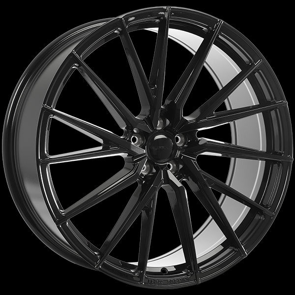 Ruffino Central 22x9 5x112 35 66.6 Gloss Black