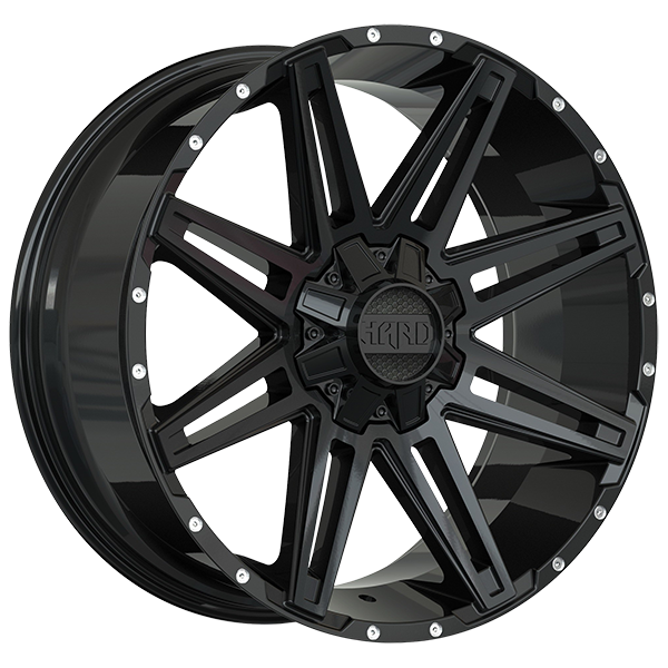 Ruffino Hard Phantom 20x9 5x127 / 5x139.7 20 77.8 Gloss Black