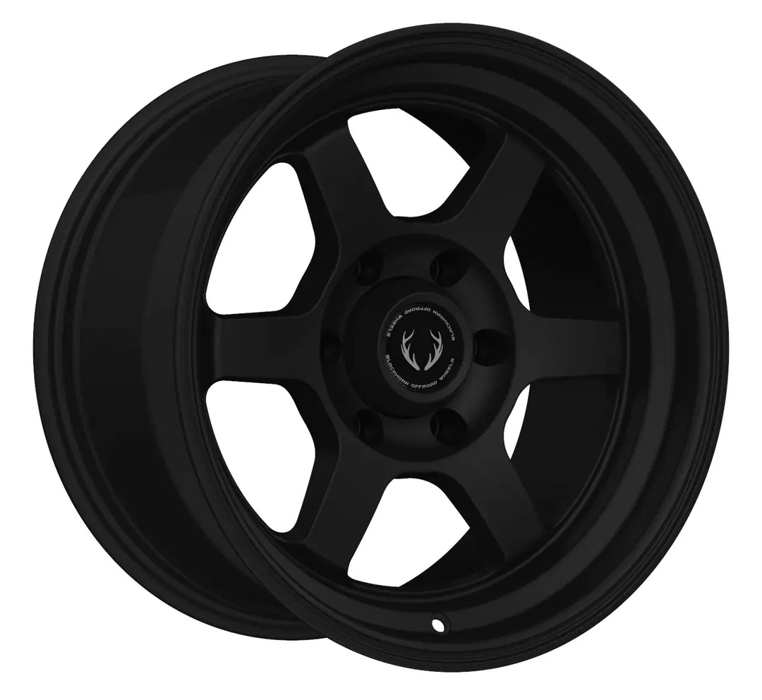 BLACKHORN OFFROAD BH01 17X9 6X139.7 12 106.1 MATT BLACK
