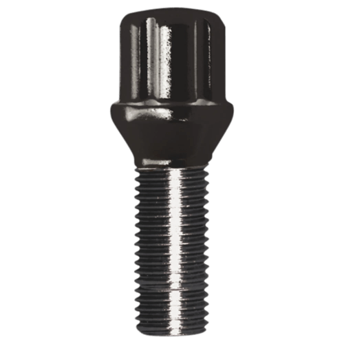 GORILLA SPLINE LUG BOLT 14-1.25 32MM BLK BULK