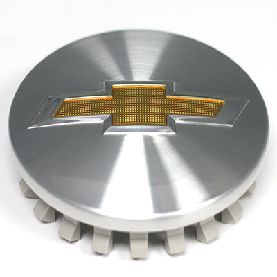 OEM Chevrolet Cap- Machined With Gold Logo (83mm)