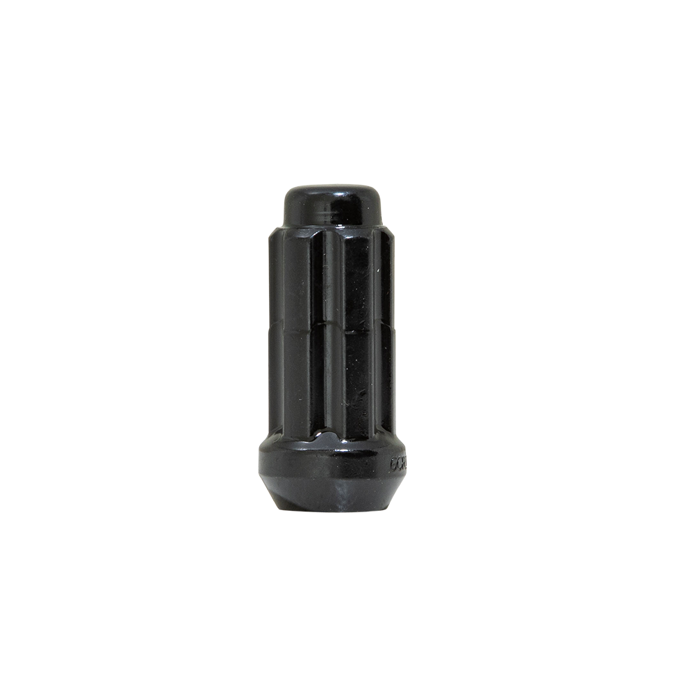 GORILLA Small Diameter Duplex Spline Lug Nut - 14-1.50 BLK BULK