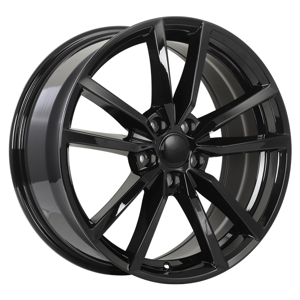 ART REPLICA 75 18X8.0 5X112 45 57.1 GLOSS BLACK - TheWheelShop.ca