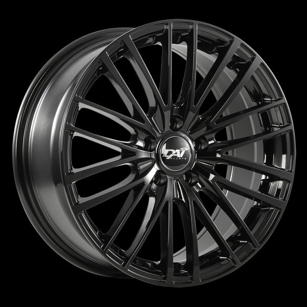 DAI WHEELS COSMOS 15X6.5 5X114.3 40 67.1 GLOSS BLACK - TheWheelShop.ca