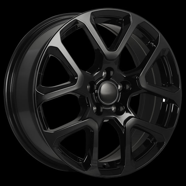 ART REPLICA 127 17X7.0 5X110 40 65.1 GLOSS BLACK - TheWheelShop.ca